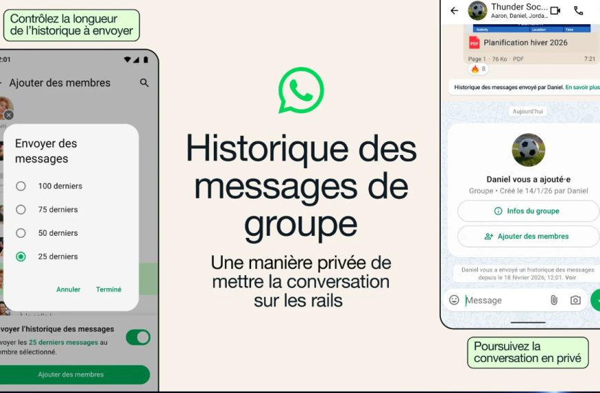 WhatsApp a trouvé la solution pour que vous compreniez enfin ce qu’il se passe quand vous débarquez dans une conversation de groupe