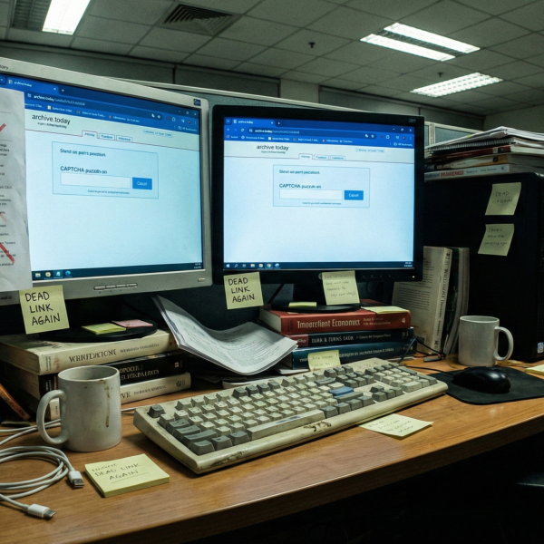 Wikipedia vs archive.today – 700 000 liens en sursis