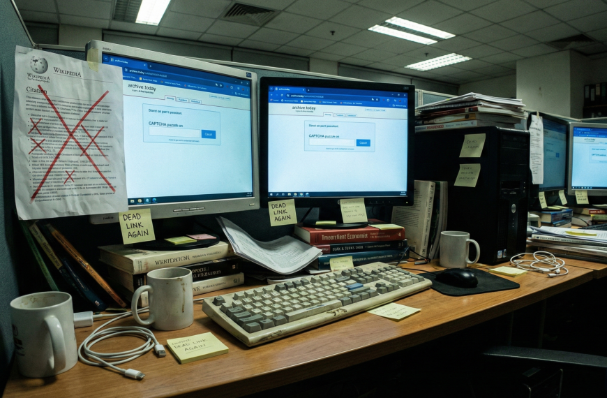 Wikipedia vs archive.today – 700 000 liens en sursis