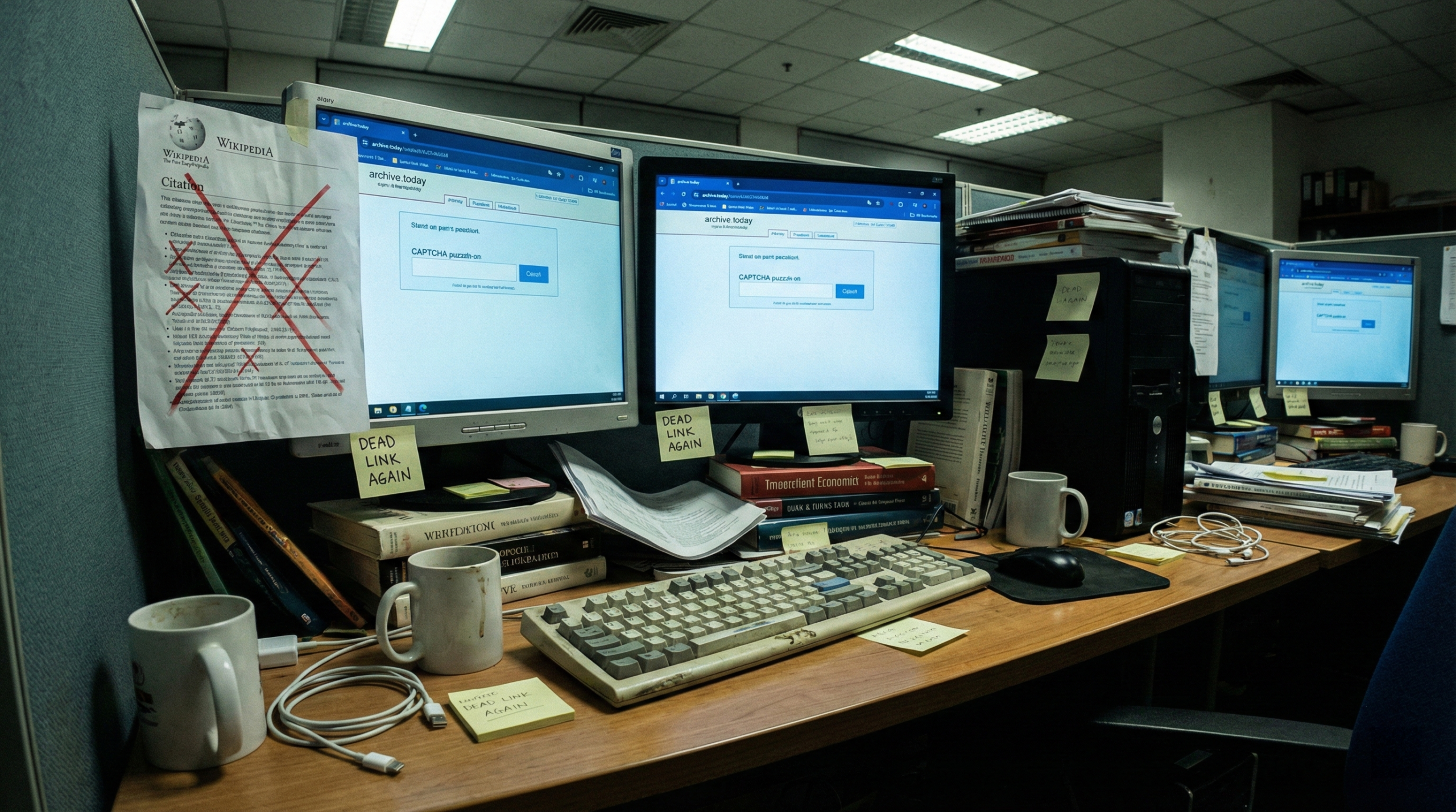 Wikipedia vs archive.today – 700 000 liens en sursis