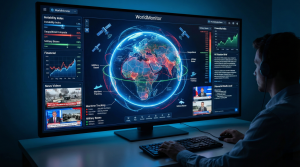 WorldMonitor – Un dashboard pour voir le monde partir en cacahuètes en temps réel
