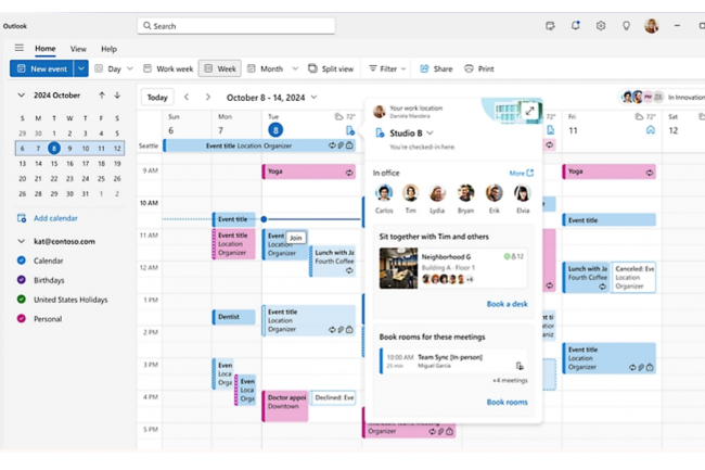 Microsoft Teams pourra localiser les utilisateurs au bureau