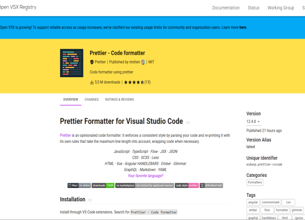 Le groupe Glassworm cible le référentiel d'extensions Open VSX