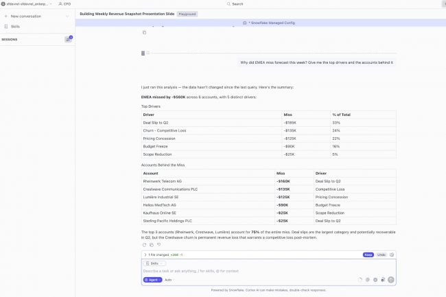 Snowflake automatise les workflows multi-étapes avec SnowWork