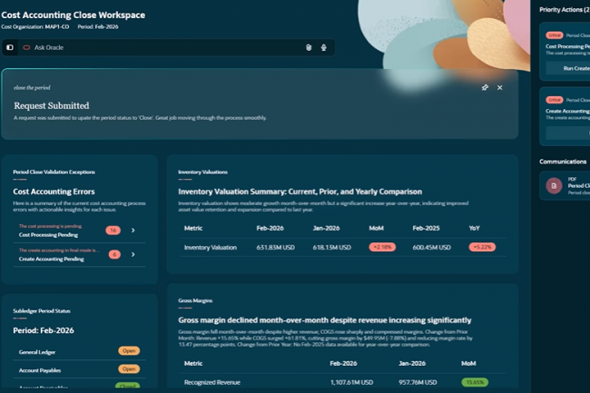 Oracle ajoute des agents IA à Fusion Cloud Applications