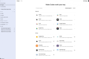 OpenAI enrichit Codex avec des plugins tiers