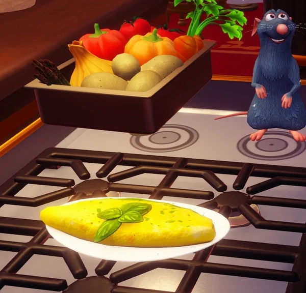 Omelette au basilic Disney Dreamlight Valley : comment préparer cette recette quatre étoiles ?