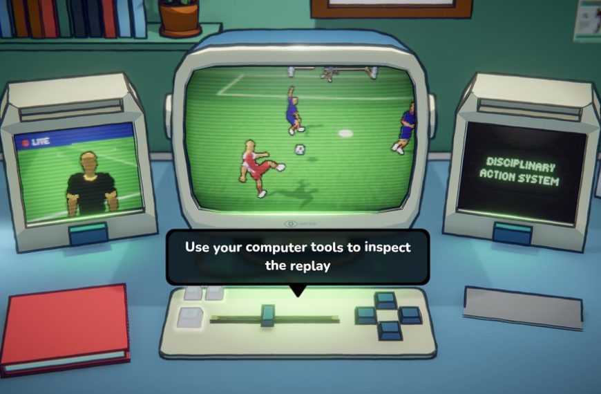 Ce jeu de foot vous met dans la peau d'un arbitre de la VAR et ça a l'air fun mine de rien