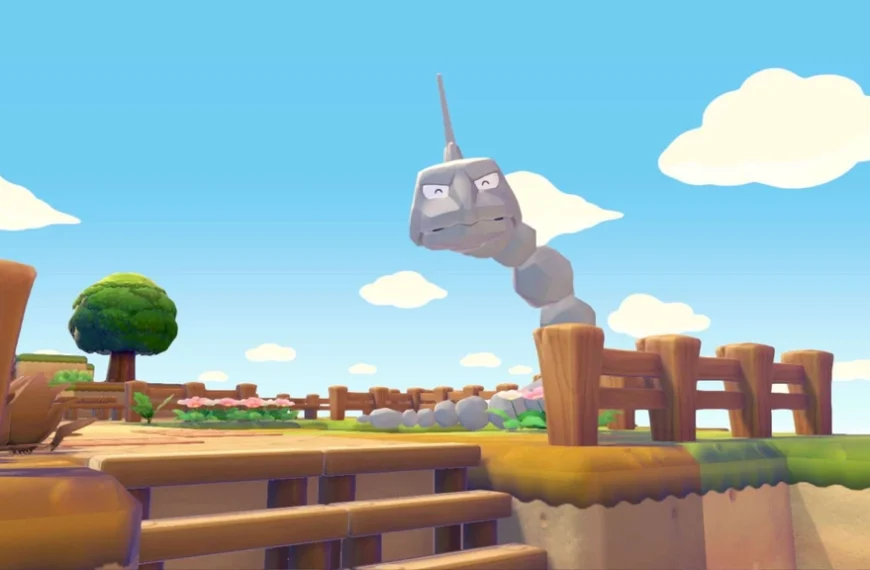 Onix et le bâillement Pokopia : comment le libérer de la grotte pour reconstruire le Centre Pokémon ?