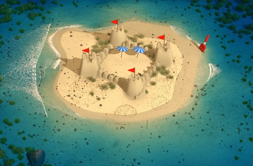 Ce jeu vous replonge dans vos souvenirs d'enfance à la plage, et ça fait un bien fou !