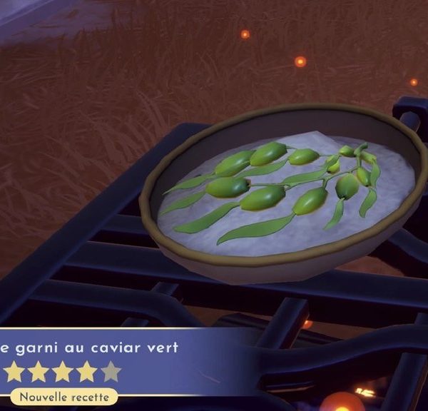 Porridge garni à la pomme d'or Dreamlight Valley : comment préparer cette recette 4 étoiles ?