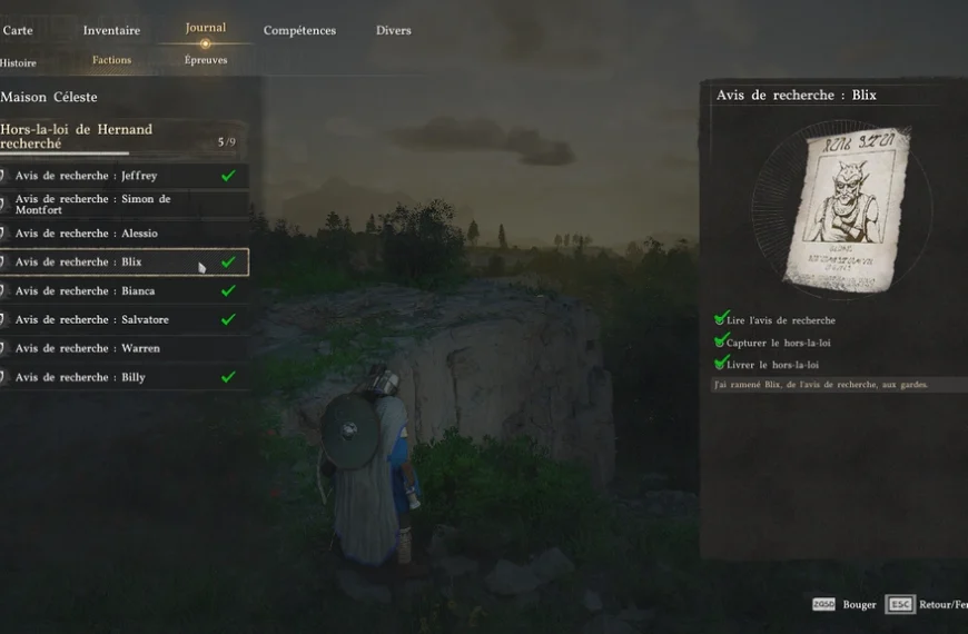 Blix Crimson Desert : où trouver ce hors-la-loi ?