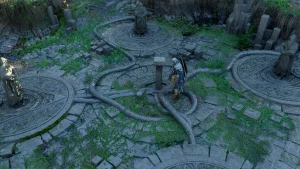 Ruines des Plaines du soleil levant Crimson Desert : comment résoudre le secret des statues tournantes ?