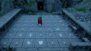 Ruines du Précipice des Échos Crimson Desert : quel chemin suivre sur les pavés ?