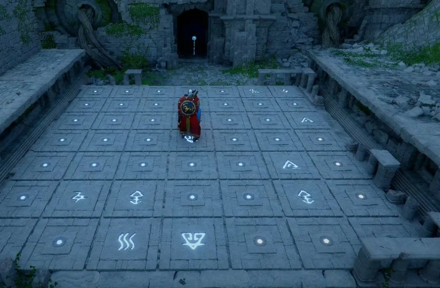 Ruines du Précipice des Échos Crimson Desert : quel chemin suivre sur les pavés ?