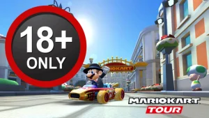 Ce Mario Kart est passé d'un jeu autorisé dès 3 ans à interdit au moins de 18 ans !