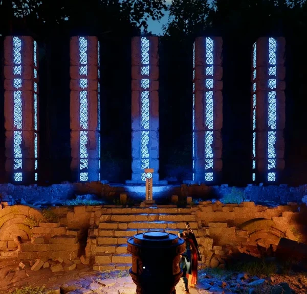 Ruines de la colline de la Forêt vespérale Crimson Desert : comment résoudre l’énigme des piliers ?