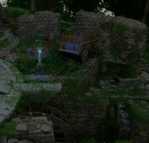 Ruines de la Forêt d'Arboria Crismon Desert : comment résoudre l’énigme de la fontaine ?