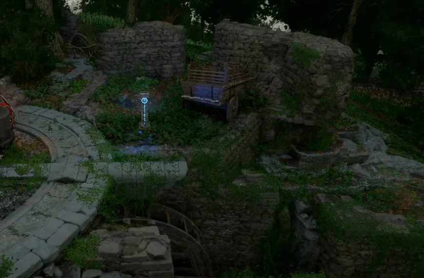 Ruines de la Forêt d'Arboria Crismon Desert : comment résoudre l’énigme de la fontaine ?