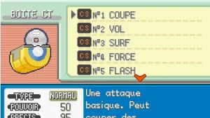 CT CS Pokémon Rouge Feu Vert Feuille : la liste complète pour toutes les trouver