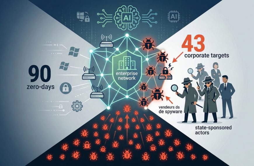 90 failles zero-day en 2025 : les entreprises dans le viseur comme jamais
