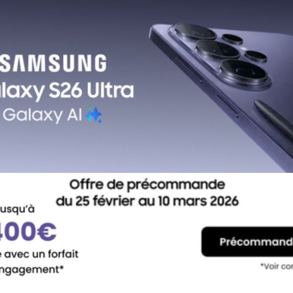 Samsung Galaxy S26 chez SFR : jusqu’à 400€ de remise sur la gamme, mais l’offre s’arrête le 10 mars !