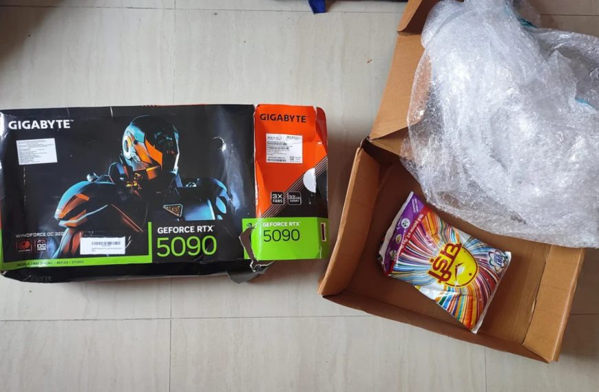 Il reçoit de la lessive au lieu d’une RTX 5090, Amazon refuse le remboursement