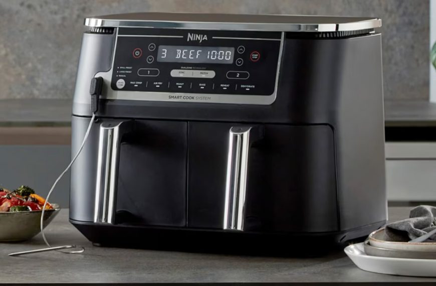 Nouveau prix bas record pour ce airfryer Ninja à double compartiment de 9,5 L, c’est le moment d’en profiter !