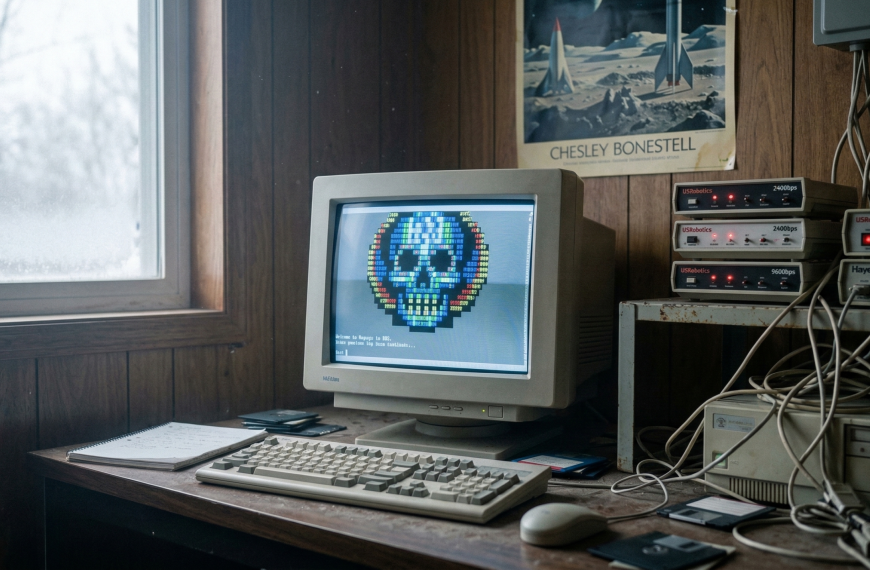 AnsiSaver – L'art ANSI des BBS en screensaver macOS