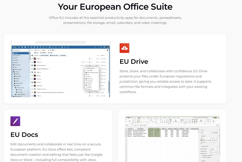 Bureautique : l'Europe lance son alternative à Microsoft 365, mais utilise quand même Excel