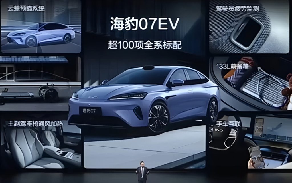 BYD glisse sa batterie ultra performante dans une berline étonnamment abordable