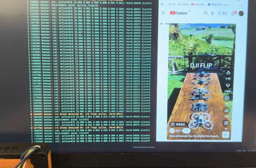 Ce détecteur de drones à 15 balles fonctionne avec un simple micro et un ESP32