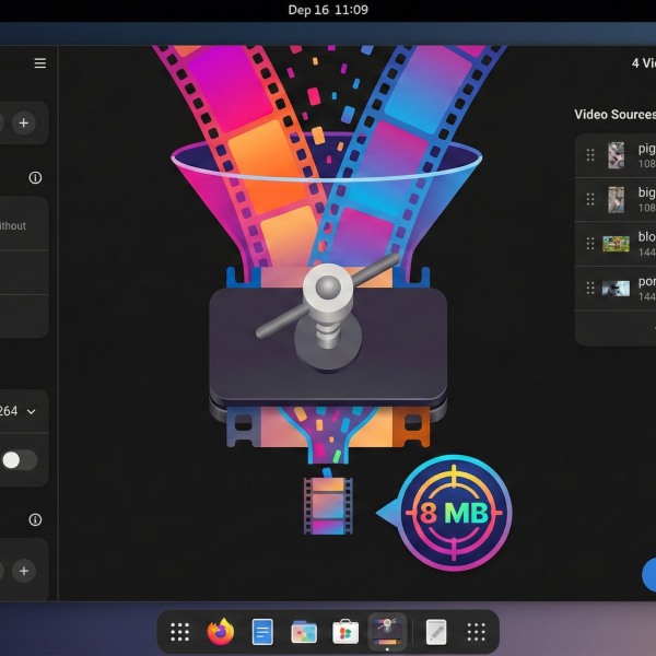 Constrict – Vos vidéos pile à la bonne taille