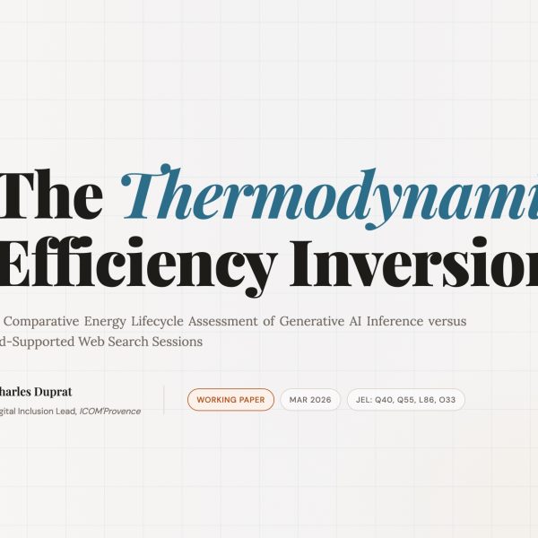 Et si l'IA consommait moins d'énergie que Google ?