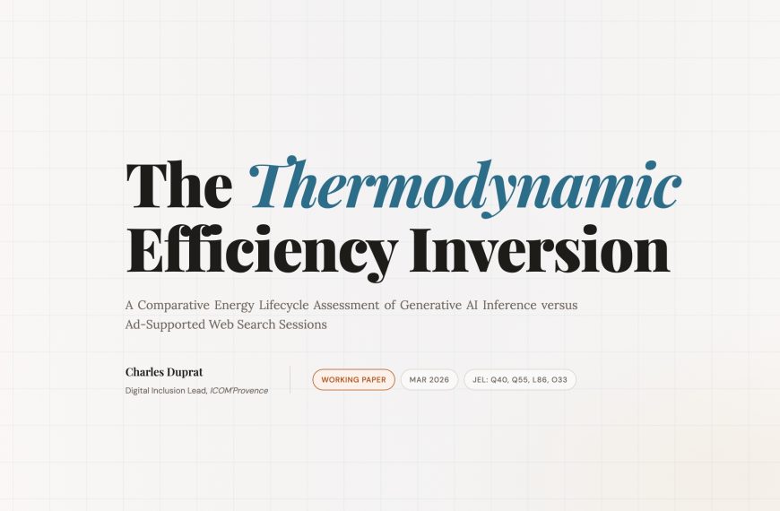 Et si l'IA consommait moins d'énergie que Google ?