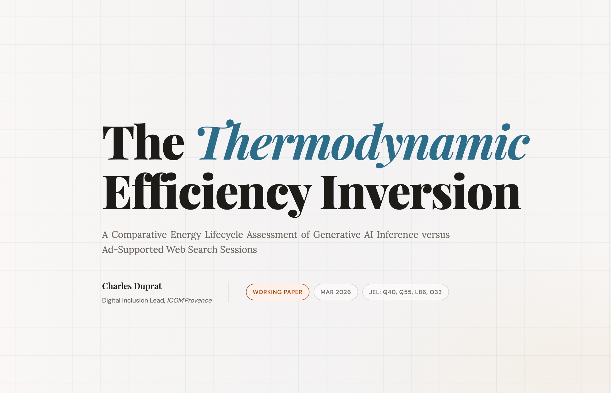 Et si l'IA consommait moins d'énergie que Google ?