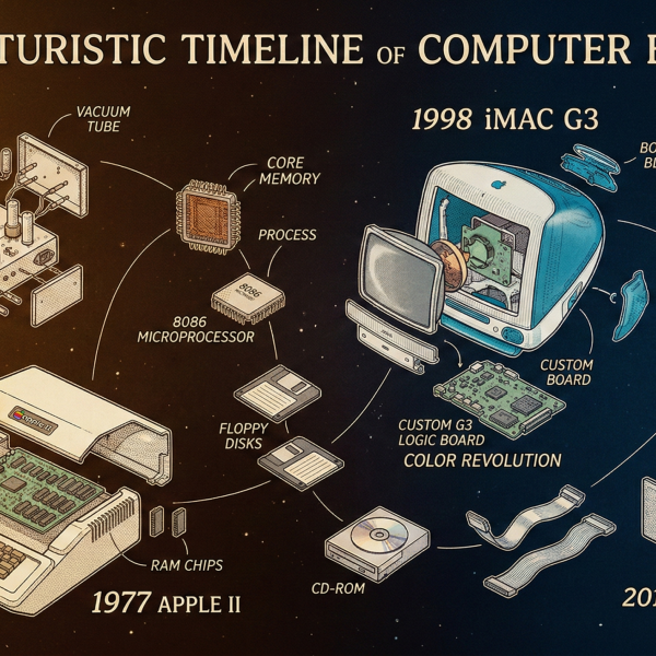 80 ans d'ordinateurs résumés en 1 vidéo