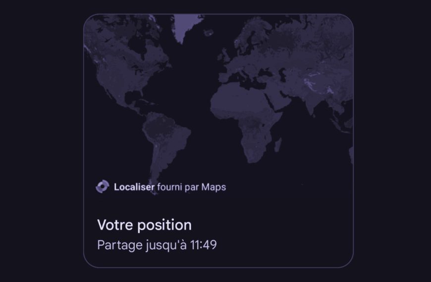Google Messages permet désormais de partager votre localisation en temps réel, voici comment