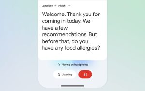 La traduction en direct dans les écouteurs de Google Translate s’ouvre enfin à l’iPhone et à la France