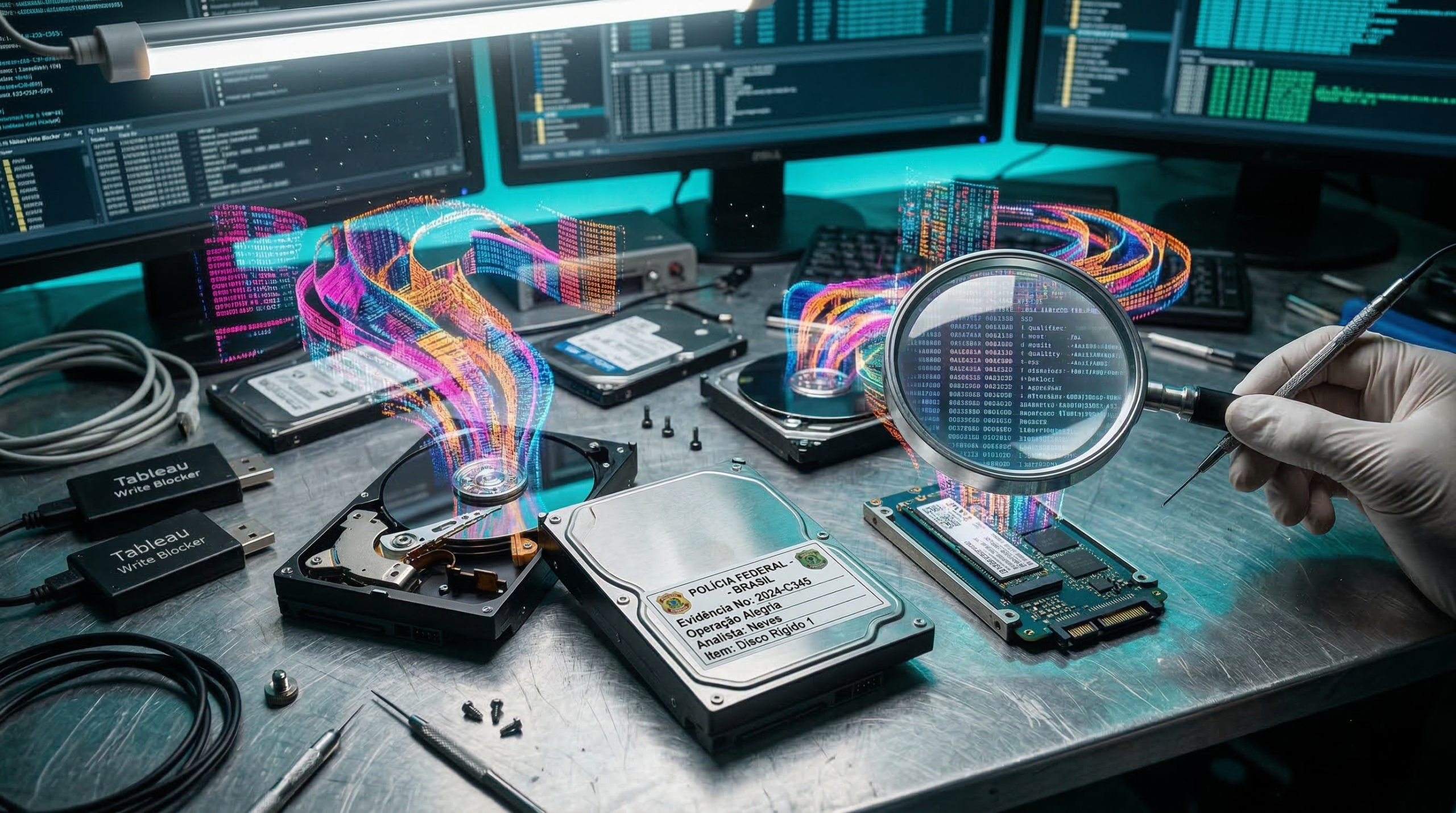 IPED – Fouiller un disque dur comme la police