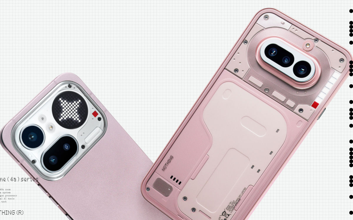 Nothing officialise le Phone (4a) Pro, un smartphone abordable qui flirte avec le premium