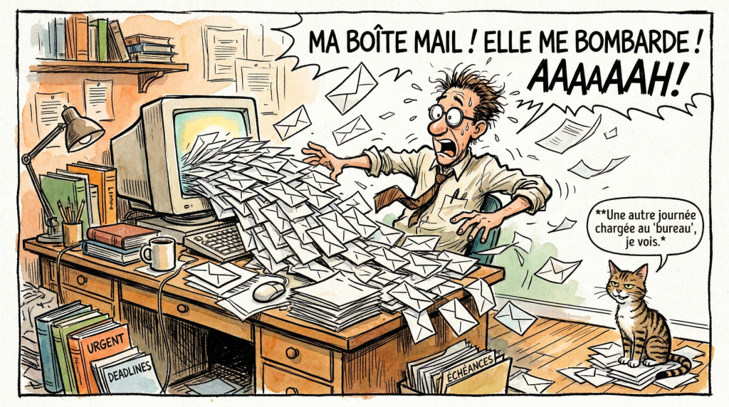 Oups, le triple envoi