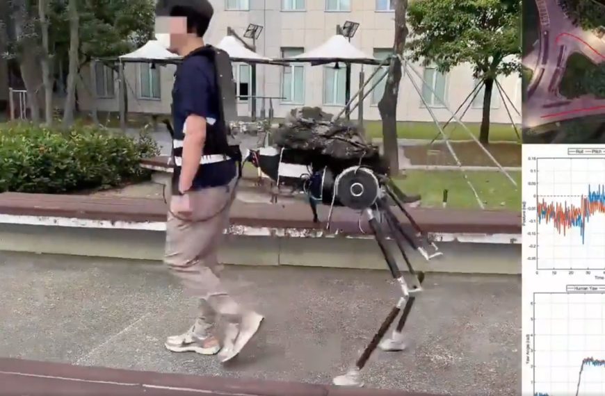 Pourquoi porter un sac à dos quand ce robot peut vous transformer en mulet ?
