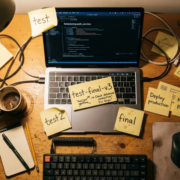 try – Fini les dossiers test-final-v3 qui traînent partout !