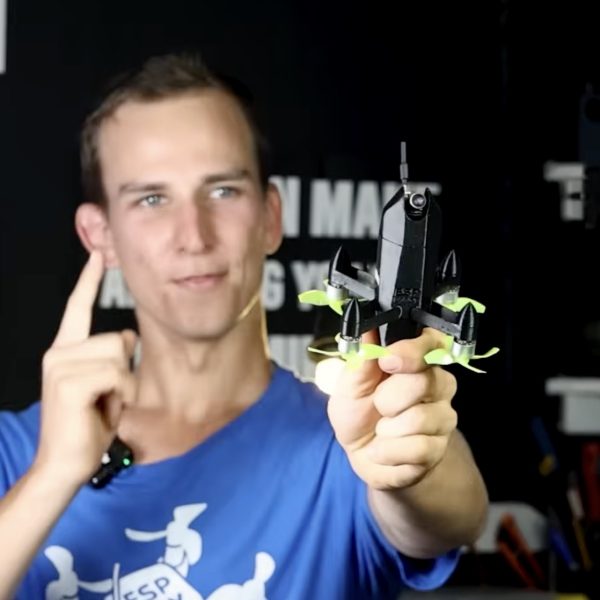 Un drone imprimé en 3D qui file à 108 km/h grâce à un ESP32