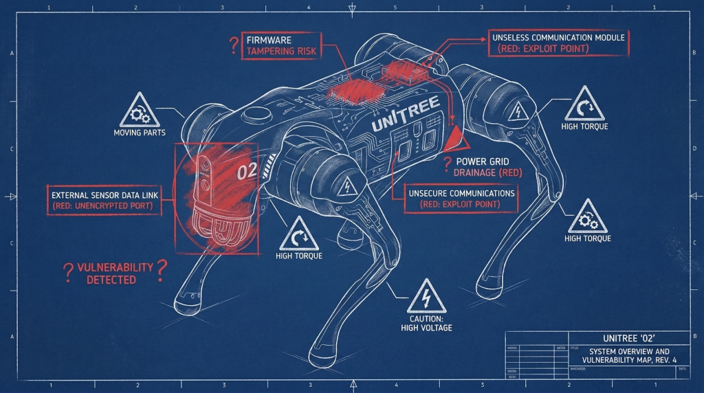 Unitree Go2 – Le robot chien qui obéit à TOUT le monde