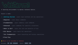 WebTerm – Apprendre le terminal Linux sans rien installer