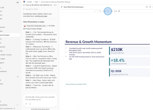 Microsoft intègre Cowork d'Anthropic à Copilot