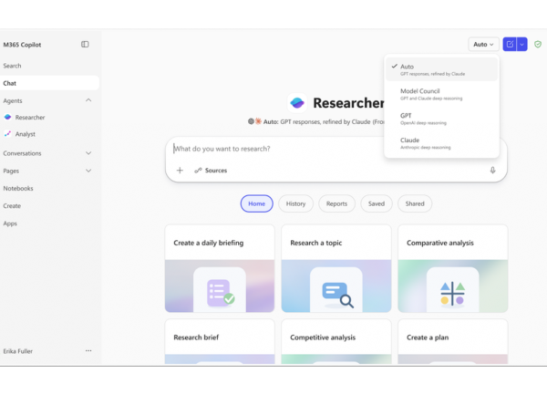 Microsoft améliore l'agent Recherche de Copilot