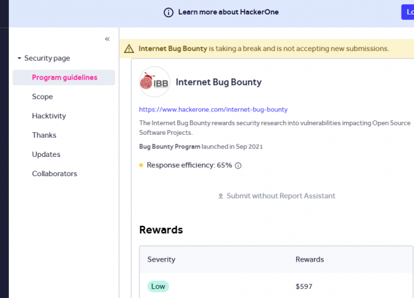 HackerOne suspend les primes de son bug bounty à cause de l'IA